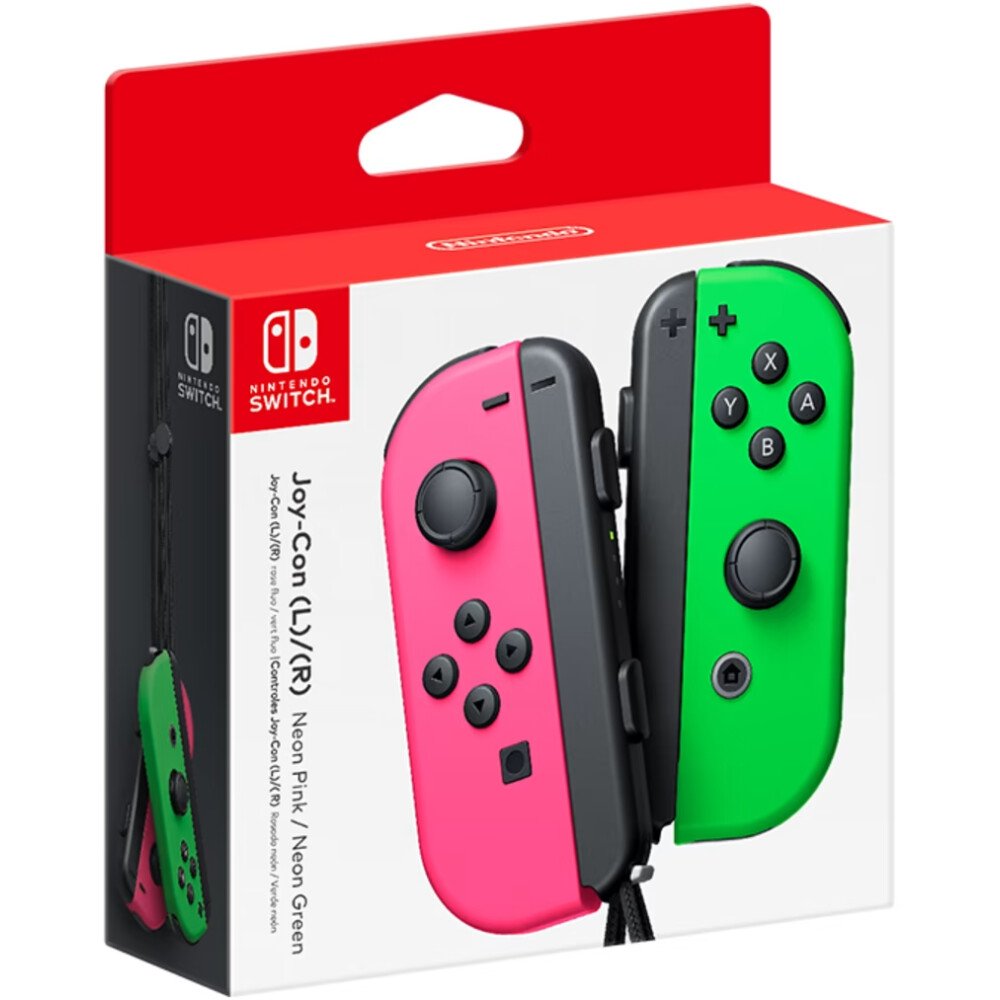Joy-Con Joy-Con (L)/(R) Rosado/Verde Neon - Image 1