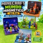Juegos Cubos Minecraft Metálico X60 Piezas