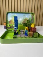 Juegos Cubos Minecraft Metálico X60 Piezas - Image 2