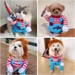 Disfraz chuky mascotas traje